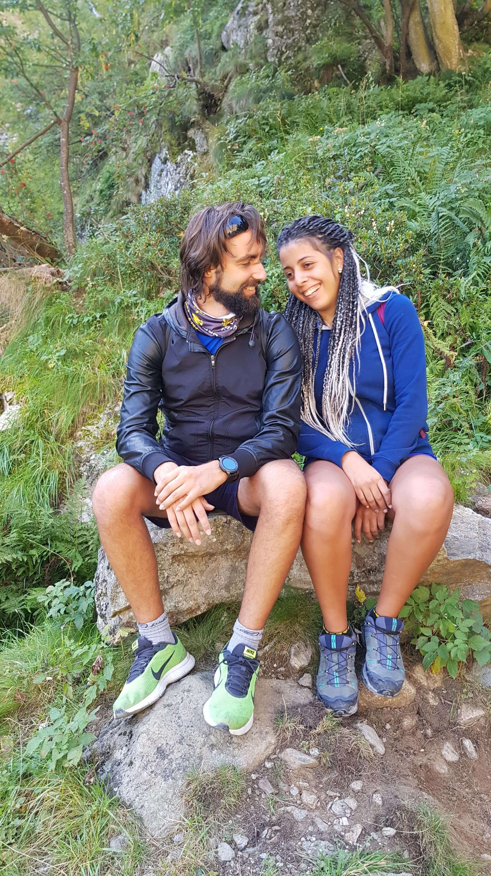 Un momento di Oumaima e Claudio